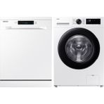 Samsung 11 kg Çamaşır (WW11DG5B25AEAH) + 4 Programlı Bulaşık Makinesi (DW60DG540FWQTR) Beyaz Eşya Set