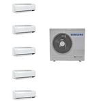 Samsung 1+5 Aj100txj5kh/Ea 18+12+12+9+9 İç 10 Kw Dış Ünite Wind Free Inverter Multi Klima