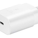 SAMSUNG 25W Duvar Şarj Cihazı USB C Adaptörü, Galaxy Telefonlar ve Cihazlar için Süper Hızlı Şarj Bloğu, Kablo Dahil Değil, 2021, ABD Versiyonu, Beyaz