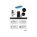 Samsung 3.1.2 Kanal Ile Her Yönden Kusursuz 3 Boyutlu Ses Q Serisi Dolby Atmos Ve Dts:x 360W Soundbar & Ev Sinema Sıstemıhw-Q600c + Hdmı Kablosu ( Samsung Tür