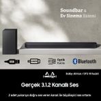 Samsung 3 Boyutlu Ses Yüksek Kalite 3.1.2 Kanal Soundbar & Sinema Sistemi - Dolby Atmos ve Dts:x Destekli 360 Watt HW-Q600F-AKTIF Ses Yükseltici (Ava) Pro
