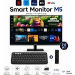 Samsung 32 Inç Fhd Smart Tv Deneyimi Sunan Wi-Fi Bağlantılı LED Ekran 1920 x 1080 Çözünürlük Wi-Fi Bağlantılı LED Ekran + Klavye - Renk