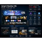 Samsung 32 Inç Full Hd Akıllı Tv Wi-Fi Bağlantılı LED Ekran 1920 x 1080 Çözünürlük, Dahili Hoparlörlü Tizen Işletim Sistemli Monitör - 4 ms - 60 Hz