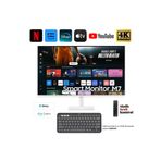 Samsung 32"inç 4K UHD HDR10 Smart Monitör-tv Akıllı Kumanda Sesli Kontrol İphone-Android Kablosuz görüntü aktarım BEYAZ Akıllı Monitör TV