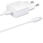 Samsung 3A 15W Type-C Çıkışlı 1 m Kablolu Beyaz Şarj Aleti Set