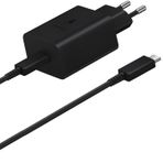 Samsung 3A 15W Type-C Çıkışlı 1 mt Siyah Kablolu Şarj Aleti Set