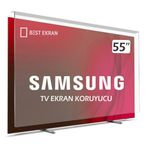 SAMSUNG 55M80H TV EKRAN KORUYUCU - Samsung 55" inç UE55M80HAUXTK Crystal UHD 4K Ulta HD OLED TV