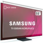 Samsung 55q80d Tv Ekran Koruyucu - Samsung 55" İnç Qled Qe55q80datxtk Koruyucu