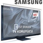 Samsung 65QN70F Tv Ekran Koruyucu - Samsung 65" Inç Kırılmaz QLED Koruyucu QE65QN70FAUXTK - 65 inç