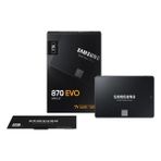 Samsung 870 EVO 2.5" SSD 1TB 560-530MB/s Okuma Yazma Hızı Sata 3 Bağlantı Tipi