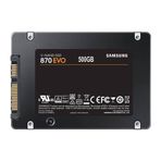 Samsung 870 Evo 500 Gb 2.5 Sata 560 Mb Okuma / 530 Mb Yazma MZ-77E500BW Ssd