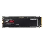Samsung 980 PRO Dahili Solid State Drive SSD MZ V8P2T0BW 2 TB PCIe 4.0 7.000 MB S'ye Kadar NVMe M.2 2280