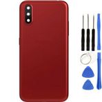 Samsung A01 Sm-A015f Uyumlu Arka Pil Kapağı Kırmızı + Tamir Seti