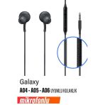 Samsung A04 - A05 - A06 İçin Uyumlu Kulaklık Mikrofonlu Silikon Uçlu