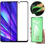 Samsung A10 Ekran Koruyucu Seramik Nano Cam Esnek Tam Full Kaplayan Kırılmaz