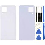 Samsung A22 4G Sm-A225f Uyumlu Arka Pil Kapağı Beyaz + Tamir Seti