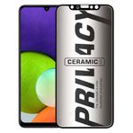 Samsung A22 Hayalet Ekran Koruyucu Mat Seramik Hayalet Gizli