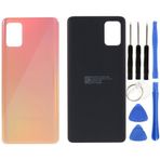 Samsung A51 Sm-A515 Uyumlu Arka Pil Kapağı Turuncu + Tamir Seti