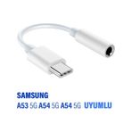 Samsung A53 - A54 - A54 Uyumlu Kulaklık Dönüştürücüsü Type C Çevirici