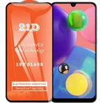Samsung A70S Ekran Koruyucu 21D Tam Kaplayan Kavisli