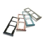Samsung A71 (SM-A715) Uyumlu Sim Tepsisi Sim Kart Yuvası renk-siyah