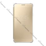 Samsung A710F Galaxy A7 (2016) Orjinal Clear View Cover Altın EF-ZA710CFEGWW