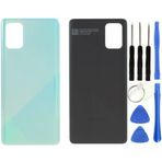 Samsung A72 Sm-A725f Uyumlu Arka Pil Kapağı Mavi + Tamir Seti