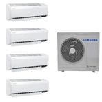 Samsung AJ080TXJ4KH/EA Wind Free Multi 8 Kw 1 Dış + 4 İç Ünite 7+9+9+18 Duvar Tipi Klima