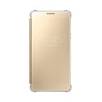 Samsung Altın A5 (2016) Clear View Fonksiyonel Kılıf