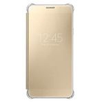 Samsung Altın A7 (2016) Clear View Fonksiyonel Kılıf