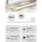 Samsung Beyaz Ince Tasarım Bluetooth HDMI Optik-Usb Çoklu Bağlantı Samsung Çeşitleri 330W 10 Adet Hoparlör 3.1.2 Kanal Soundbar & Ev Sinema Sistemi