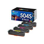 Samsung C1860FW C1810W SL-C1860FW SL-C1810W CLX-4195FW CLP-415NW (Black Cyan Yellow Magenta, 4 Pack)
