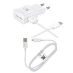 Samsung Casper Via P3 Ta20 Micro & Type-C Kablolu 15W Hizli Sarj Aleti Beyaz (Samsung Turkiye Garantilidir)
