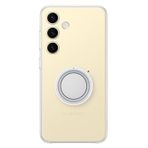 Samsung Clear Gadget akıllı telefon kılıfı EF-XS921 Galaxy S24 için, cep telefonu kılıfı, ayak, şeffaf, çizilmez, parmak tutucu, yüzük tutucu, taşıma kayışı, şeffaf
