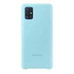 Samsung EF-PA515TLEGWW Galaxy A51 Silikon Cep Telefonu Kılıfı, Mavi