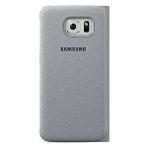 Samsung EF-WG920BSEGWW Galaxy S6 Kartlıklı Tekstil Gri Cep Telefonu Kılıfı