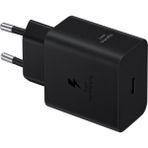 Samsung EP-T4511N Type-C 45W Süper Hızlı Şarj Cihazı Adaptörü Kablosuz Başlık (Samsung Türkiye Garantili) - renk - Siyah