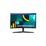 Samsung Essential S3 24" 4 Ms 100 Hz Full Hd Curved Va LED Monitör