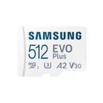 Samsung Evo Plus 512Gb Microsd Mb-Mc512sa/Apc 160 Mb/Sn Beyaz Hafiza Karti ( Turkiye Garantili)