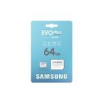 Samsung Evo Plus 64 Gb Adaptörlü Hafıza Kartı (160Mb/S)
