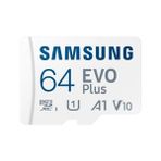 Samsung Evo Plus Microsd Hafıza Kartı 64 MB-MC64KA/TR - 130 Mb/sn