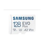 Samsung EVO Plus microSDXC Hafıza Kartı 128 GB, 160 MB/s, U3, V30, A2, MB-MC128SA/TR (2024 Serisi)