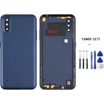 Samsung Galaxy A01 - Sm-A015 Full Kasa Arka Kapak Takim Mavı - Tamır Setı