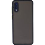 Samsung Galaxy A02 Kılıf Montreal Silikon Kapak - Lacivert - 1 - Renkli