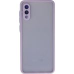 Samsung Galaxy A02 Kılıf Montreal Silikon Kapak - Mor - 1 - Renkli