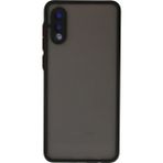 Samsung Galaxy A02 Kılıf Montreal Silikon Kapak - Siyah - 1 - Renkli