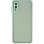 Samsung Galaxy A02 Kılıf Montreal Silikon Kapak - Turkuaz - 1 - Renkli