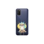 Samsung Galaxy A02s ile Uyumlu Splash Mirket Tasarımlı Slimfit Şeffaf Silikon Kılıf