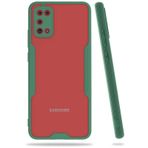 Samsung Galaxy A02s Kılıf Kamera Korumalı Ultra İnce Buzlu Mat Renkli Silikon Kapak Parfe