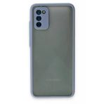 Samsung Galaxy A02s Kılıf Montreal Silikon Kapak - Gri-(5796)